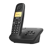 Image of Gigaset A270A - Basic Cordless Home Phone with Big Display, Answer Machine and Speakerphone - Black
