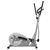 Image of JLL® CT300 Home Luxury Elliptical Cross Trainer, 2022 Magnetic Cardio Workout with 8-level Magnetic Resistance, 5.5KG Two Way Flywheel, Console Display with Heart Rate Sensor and Tablet Holder. Silver