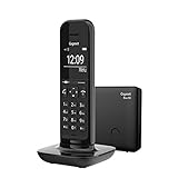 Image of HELLO Gigaset - Extra Slim Design Phone to Connect Cordless at Home - Nuisance Call Block, Speakerphone - Deep Black