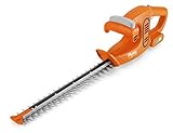Image of Flymo SimpliCut Li Cordless Battery Hedge Trimmer - Lightweight 14.4 V Li-Ion Battery Integrated (Including Charger), 40 cm Blade Length, 16 mm Blade Gap, Premium Cutting Performance