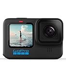 Image of GoPro HERO10 Black - Waterproof Action Camera with Front LCD and Touch Rear Screens, 5.3K60 Ultra HD Video, 23MP Photos, 1080p Live Streaming, Webcam, Stabilization