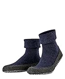 Image of FALKE Men's Cosyshoe M HP Wool Grips On Sole 1 Pair Slipper Sock, Blue (Dark Blue 6680), 7-8