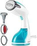 Image of BEAUTURAL Steamer for Clothes, Portable Handheld Garment Fabric Wrinkles Remover, 30-Second Fast Heat-up, Auto-Off, Large Detachable Water Tank