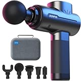 Image of Massage Gun, RENPHO Massage Gun Deep Tissue Powerful up to 3200rpm Handheld Percussion Muscle Massager with 2500mAh Battery and Type-C Charging for Muscle Pain Relief Recovery, Black