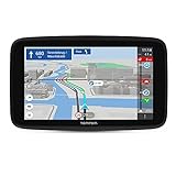 Image of TomTom Car Sat Nav GO Discover, with Traffic Congestion and Speed Cam Alerts thanks to TomTom Traffic, World Maps, Quick-Updates via WiFi,Black, 6 Inch