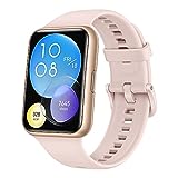 Image of HUAWEI WATCH FIT 2 Smartwatch - Activity Tracker with Heart Rate & Blood Oxygen Monitoring - Long Lasting Battery up to 10 Days - Waterproof Fitness Watch with Multisport Tracker - Sakura Pink