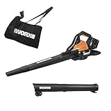 Image of WORX WG583E.9 36V (40V MAX) Dual Battery Brushless Leaf Blower/Vacuum - (Tool only - battery & charger sold separately)