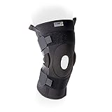 Image of PhysioRoom Stabilising Hinged Knee Brace Support | Open Knee, Adjustable Strap, Dual Pivot Hinge | Mild Arthritis, Orthosis, Cartilage Tears, Knee Pain Relief, Protects Ligaments MCL, LCL Rehab