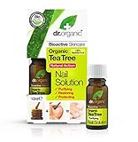 Image of Dr. Organic - Tea Tree Antifungal Nail Solution Restoring And Protecting,10 Ml