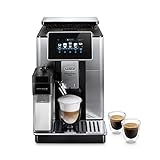 Image of De'Longhi Primadonna Soul, Fully Automatic Bean to Cup, Espresso an Cappuccino Coffee Maker, ECAM610.75.mb, Black and Silver