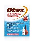 Image of Otex Express Combi Pack, Clinically Proven Ear Wax Removal Kit with Drops and Bulb Syringe For Excessive, Hardened Ear Wax,10ml