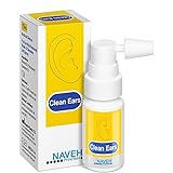 Image of Naveh Pharma CleanEars Earwax Removal Spray Ear Wax Softener Baby Ear Cleaner Irrigation and Wax Dissolution – All Natural Patented – Nonirritant for Adult &Kids (15 ml)