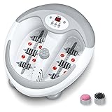 Image of Beurer FB50 Foot Spa With Water Heater, Footbath With Infrared Light And Magnetic Therapy, 3 Pedicure Attachments, 5-Level Water Heater, Vibration, Bubble And Reflexology Massage Functions