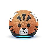Image of Echo Dot (4th generation) Kids | Designed for children, with parental controls | Tiger