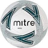 Image of Mitre Impel Training Football With Ball Pump, White/Pitch Green/Black, Size 5