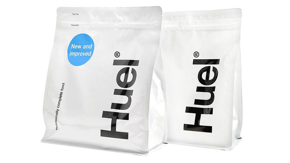 Huel on a white background 