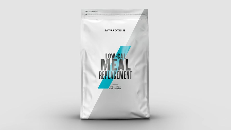 Best meal replacement shake - MyProtein Low-Cal on a white background