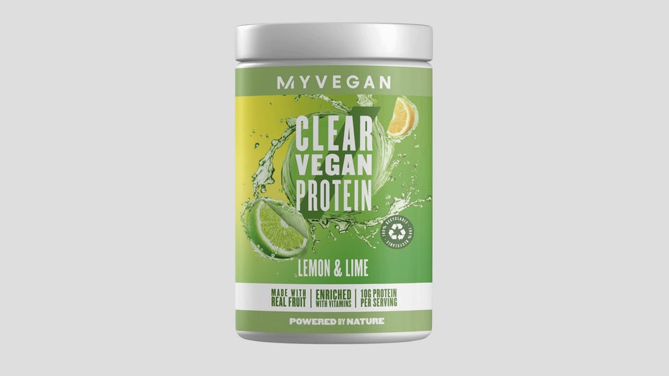 MyVegan Clear Vegan Protein on a white background 