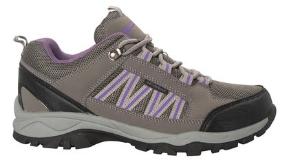 Path Waterproof shoes in grey with mauve accents